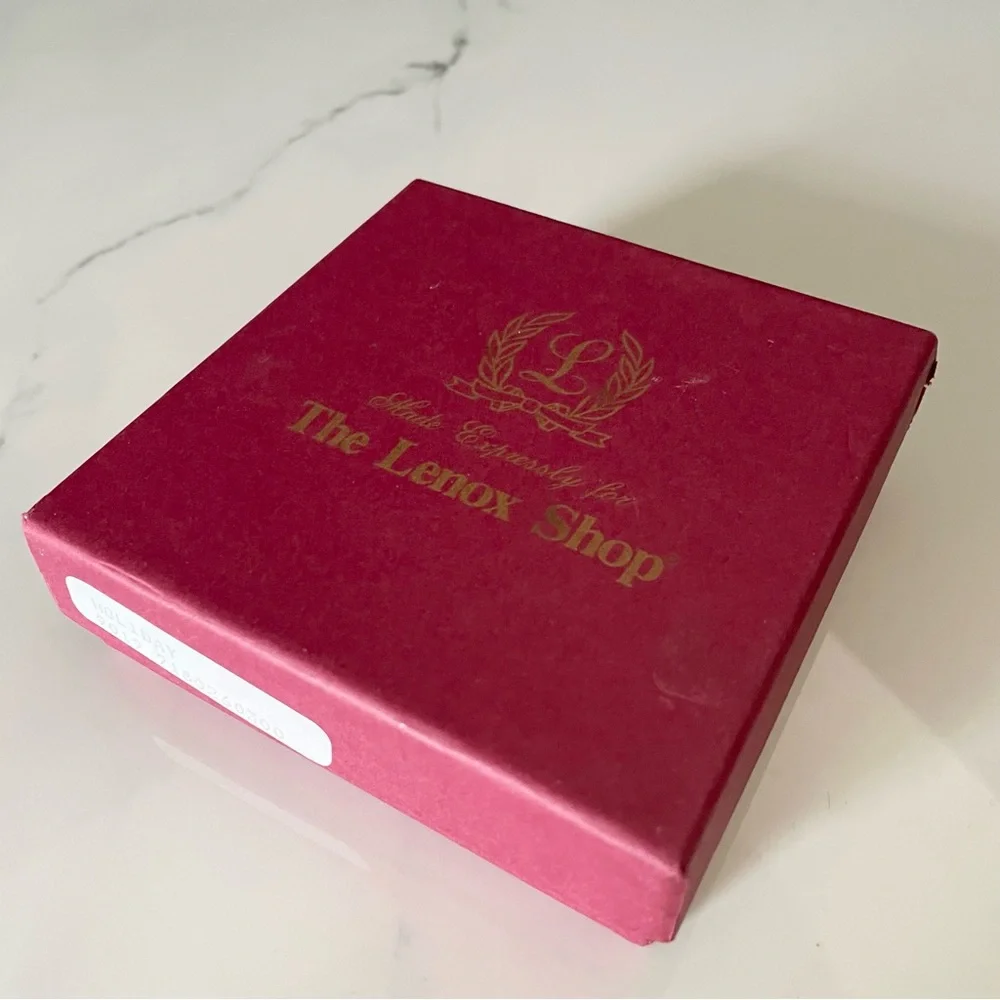 SET of 8 Holiday Nouveau Coasters by Lenox
